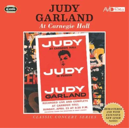 Judy Garland At Carnegie Hall (CD) Album