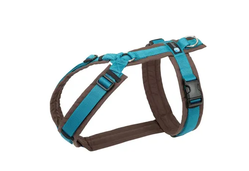 AnnyX Hunde-Geschirr Brustgeschirr Fun - Gepolstert und Superbequem - Brustgeschirr für Hunde aus Nylon, gepolstert für maximalen Komfort und gleichmäßige Druckverteilung. Ideal für stressfreies Gassigehen.