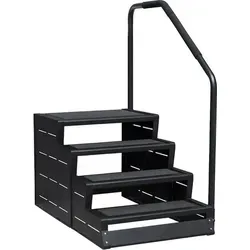 Wellis Swim Spa Treppe mit Handlauf - Praktische Einstiegshilfe für Swim Spas, stabil und sicher, ideal für einen einfachen Zugang zum Wasser.