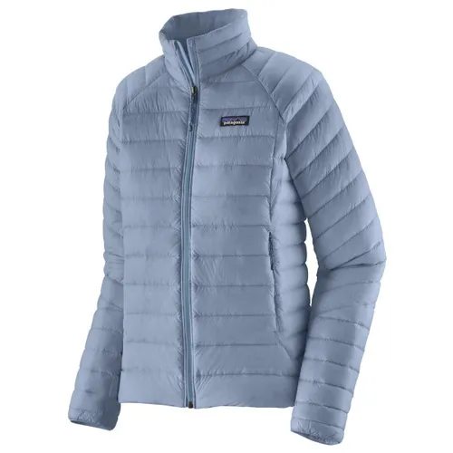 Patagonia Women's Down Sweater - Daunenjacke Größe M in Grau - Leichte und warme Daunenjacke in Grau, Größe M. Ideal für Outdoor-Aktivitäten wie Schneeschuhwandern und Skitouren. PFC- und PFAS-frei für umweltbewusste Entscheidungen.