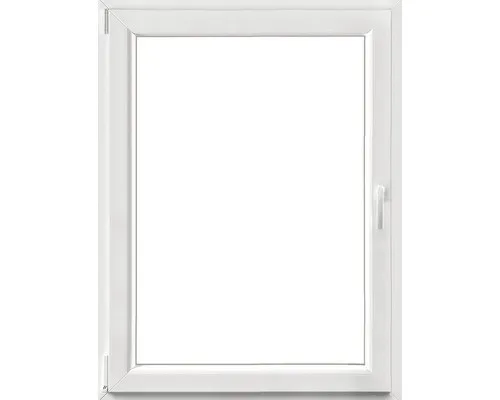 ARON Econ Kunststofffenster 1-flg. weiß 750x750 mm Links