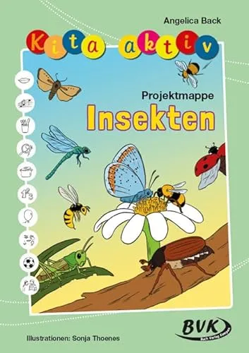 Kita aktiv Projektmappe Insekten | 2 - 6 Jahre