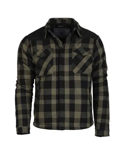Lumber Jacket schwarz/oliv - Outdoor Military Funktionsjacke - Robuste Funktionsjacke in Größe XXL, ideal für Outdoor-Aktivitäten und Abenteuer in der Natur.