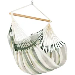 La Siesta Hängesessel Comfort Outdoor - Vielseitig & Wetterbeständig - Genießen Sie entspannte Stunden im La Siesta Hängesessel Comfort Outdoor! Mit wetterbeständigen Materialien und modernem Design in Weiß, Hellgrau, Hellgrün und Olivgrün ist er ideal für den Garten.