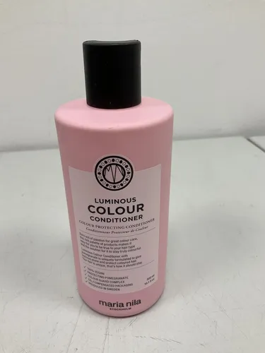 Maria Nila Luminous Colour Conditioner 300 ml - Spülungen für coloriertes Haar mit UV-Schutz, sorgt für strahlenden Glanz und erleichtert das Kämmen. 100% vegan und frei von Parabenen und Sulfaten.