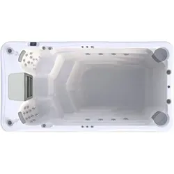 Wellis Danube Life W-Flow Swim Spa - Poolzubehör: Swim Spa mit großzügiger Schwimmfläche und 2 komfortablen Sitzplätzen - 10 Jahre Gewährleistung und Tiefpreisgarantie für höchsten Komfort.