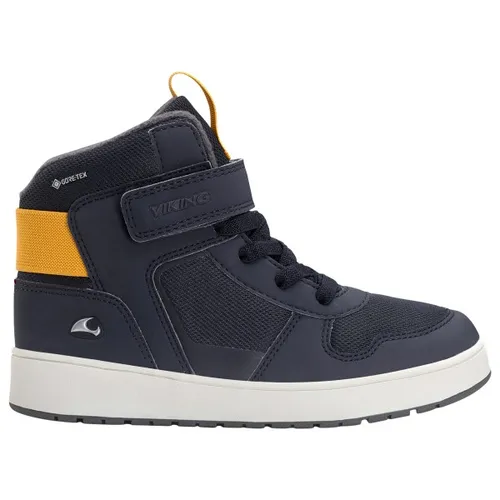 Viking Jack Warm GTX 1V navy (5) 39 - Freizeitschuhe & Sneaker für Kinder, wasserdicht mit GORE-TEX-Membran und reflektierenden Details für Sicherheit bei Abenteuern.