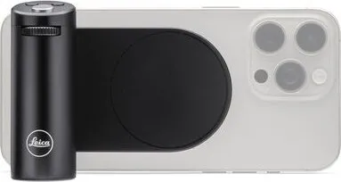 Leica LUX Grip für iPhones mit MagSafe-Technologie - Zubehör für iPhones, bietet sicheren Halt und elegantes Design für kreative Fotografie und Videos.