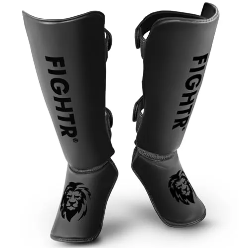 FIGHTR® Schienbeinschoner – Optimaler Schutz für Kickboxen, MMA & Muay Thai - Hochwertige Schienbeinschoner mit perfektem Sitz und starker Polsterung. Ideal für Training und Wettkampf, bieten sie maximalen Komfort und Stabilität bei Kicks. Erlebe Performance und Sicherheit in einem!