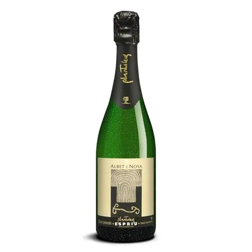 DELINAT – Albet i Noya Espriu Brut 2022– Spanischer Schaumwein herb – Bio-Wein aus Penedès, vegan (1 x 0,75l)