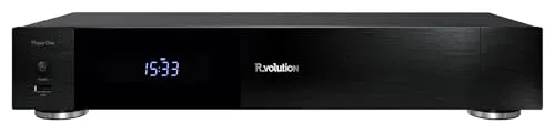 R-Volution Player ONE 8k - Hochauflösender Media-Streaming-Client - Media-Streaming-Client mit 8 TB Speicher, ideal für 8K-Inhalte, unterstützt Amazon Video und bietet vielseitige Nutzung als Fernseher, Monitor oder Projektor.