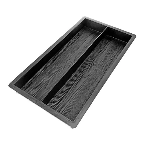 Beton Schalungsform für Palisaden – 2-in-1 Holzoptik 80 × 40 cm - Basteln Sie kreative Gartenprojekte mit der wiederverwendbaren Schalungsform in realistischer Holzoptik. Ideal für Palisaden, Bordsteine und mehr – für ein individuelles und langlebiges Ergebnis.