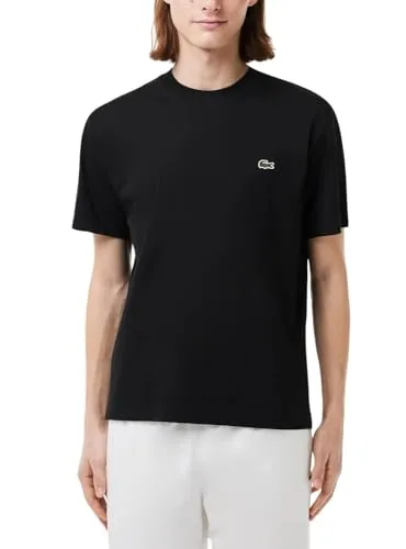 Lacoste Herren T-Shirt Classic Fit M - Shirts & Tops mit cleanem Look und dem charakteristischen Krokodil auf der linken Brustseite, ideal für einen lässigen Stil.