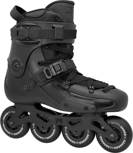 FR SKATES FR3 80 Inline Skate 2025 black - 44 - Free Skates: Der FR3 80 bietet dank des X3R Rockerable Frames perfekte Manövrierfähigkeit für Freestyle und Stabilität für Freeride, ideal für alle Skating-Stile.