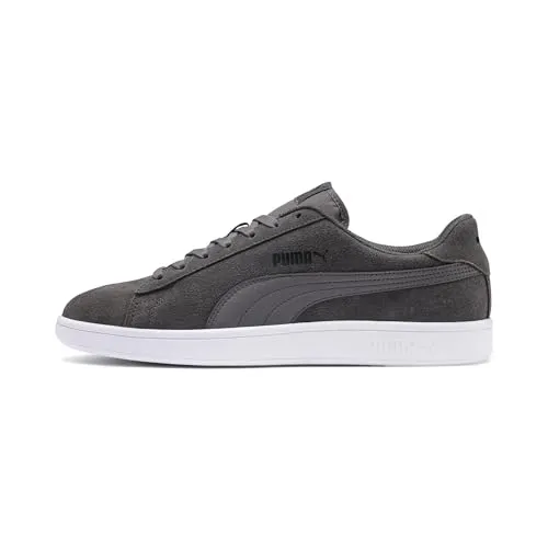 PUMA Unisex Puma Smash V2 Sneaker - Komfortabler Velourslederschuh - Damen-Sneaker mit dämpfender Zwischensohle und durchgehender Schnürung für optimalen Halt und Komfort im Alltag.