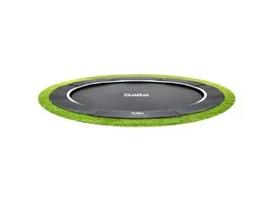 Salta Royal Baseground Sports Inground Trampoline 251 cm - Schwarz - Trampolin für den Garten, ideal für sicheres Springen im Boden eingelassen, mit hochwertiger Verarbeitung und langlebiger Bauweise.