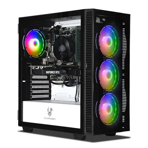 Ankermann Business Gaming V3 | Ryzen 5 5500 & RTX 3050 - PC-System mit AMD Ryzen 5 5500, 16GB RAM und 1TB NVMe SSD. Ideal für Gaming und Business, ausgestattet mit RGB Gehäuse und Windows 11 Pro.
