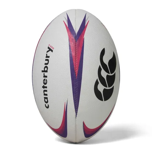 Canterbury Mentre Rugby Ball 4 White/Violet/Purple 4 White/Violet/Purple