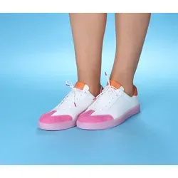 Think Sneaker Turna bianco/kombi 1104-1000 Gr. 38,5 - Sneaker von Think mit traditioneller Flügelkappe und besonders elastischer Latex-Sohle für optimalen Komfort. Ideal für normal bis schlankere Füße, aus pflanzlich gegerbtem Leder.