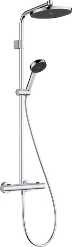 Hansgrohe Activera S Duschsystem 240 - Wassersparend mit Ecostat Fine Varia - Bad & Sanitär: Genießen Sie kraftvolles Duschvergnügen mit dem wassersparenden Activera S Duschsystem, das den Wasserverbrauch auf max. 6 l/min reduziert und gleichzeitig Komfort bietet.