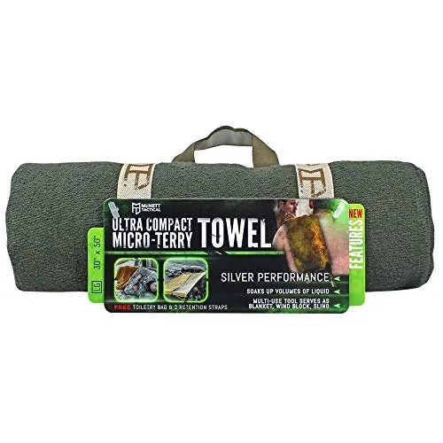 Gear Aid McNett Tactical Microfiber Towel - OD Green - Large