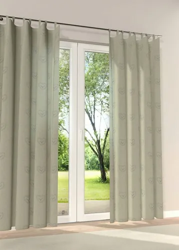 Stickereien Plauen Vorhang Hirsch (1 St) – Blickdicht und Elegant - Der Blickdichte Einzelschal »Hirsch« von Stickereien Plauen verleiht Ihrem Wohnraum eine rustikale Note. Mit majestätischem Hirschmotiv und drei Farbvarianten ist er die perfekte Wahl für stilvolle Fensterdekoration.