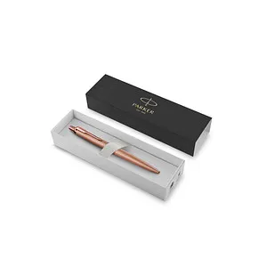 Parker Kugelschreiber Jotter XL MONOCHROM - Gehäuse rosegold, Edelstahl, 7% größer für ein besseres Schreiberlebnis und dokumentenecht