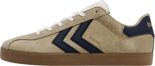 hummel Diamant LX-E SD Unisex Sneaker - Sneaker in Größe 44, aus atmungsaktivem Veloursleder mit verstärkter Ferse und rutschhemmender Gummisohle – ideal für Freizeit und Sport.