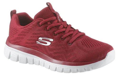 Skechers Graceful - Get Connected Sneaker - Sneaker low mit Memory Foam für höchsten Tragekomfort, ideal für sportliche Freizeitaktivitäten und den Alltag.
