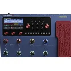 Valeton GP-200X Anniversary B-Stock - B-Stock Effektpedal für E-Gitarre; 10th Anniversary Edition mit exklusiver Geschenkbox und über 100 Effekten für kreative Klanggestaltung.