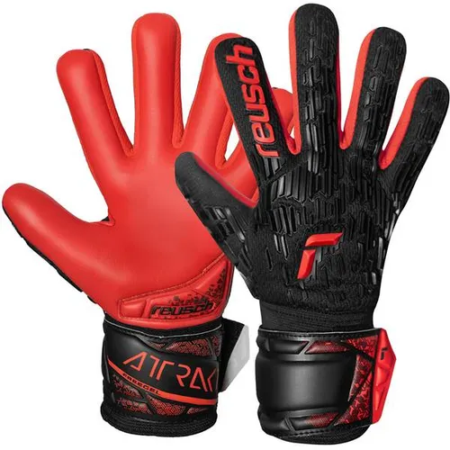 Reusch Torwarthandschuhe Attrakt Freegel Silver NC Junior – Robust & Pflegeleicht - Torwarthandschuhe in Größe 6, ideal für den sportlichen Einsatz. Hergestellt aus leichtem und widerstandsfähigem Material, bieten sie optimalen Komfort und Halt.