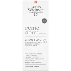 Louis Widmer remederm Creme Fluid Präbiotika unparfümiert