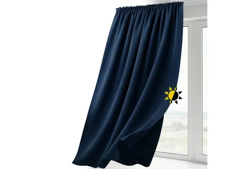 Beautex Verdunkelungsvorhang Verdunkelungsgardine Kräuselband Vorhang blickdicht abdunkelnd (1 St), Kräuselband, verdunkelnd