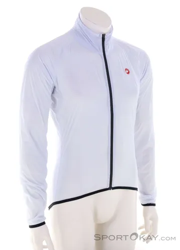 Castelli Herren Squall Shell Jacke - Leichte Regenjacke für Radsport - Wasserdichte Herren-Regenjacke in Größe M, ideal für wechselhaftes Wetter. Klein packbar und perfekt für jede Radtour!