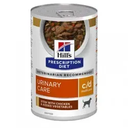 Hill's Prescription Diet C/D Multicare Urinary Care Eintopf für Hunde (Dose) 1 Palette (12 x 354 g)