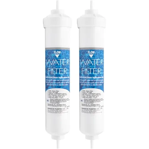 Daewoo Ersatz Wasserfilter DD-7098 für FRN, FRS Serien 2 - Wasserfilter für Kühlschränke, sorgt für reines Trinkwasser und hat eine Kapazität von 2.000 Litern – ideal für amerikanische Kühlschränke.