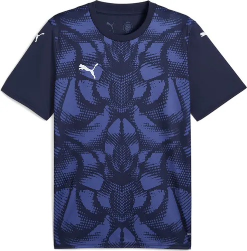Puma teamULTIMATE Jersey Jr - blau, Größe 140 - Sportliches Kindertrikot von Puma für Fußball, aus hochwertigem Material für besten Tragekomfort. Ideal für aktive Kinder!