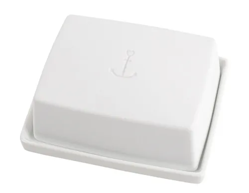 Räder Design Butterdose DINING Anker - Elegante Butterdose aus hochwertigem Material, perfekt für stilvolles Servieren und Frischhalten von Butter.