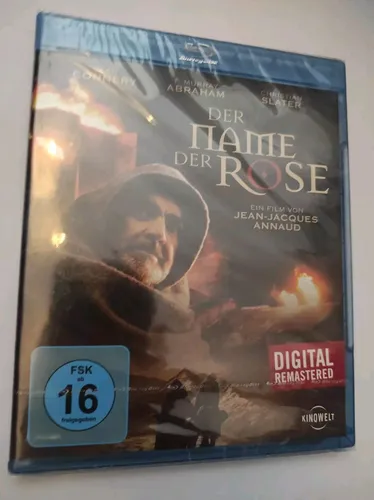 Der Name der Rose Blu-ray: Klassischer Thriller - DVDs & Blu-rays, Rarität Out Of Print, mit Sean Connery und Christian Slater, ein Meisterwerk von Jean-Jacques Annaud in hochwertiger Blu-ray-Qualität.