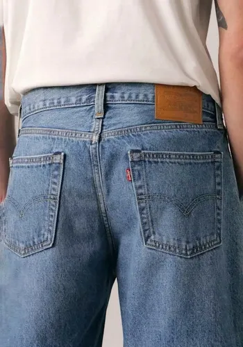 Levi's® 454 RELAXED SHORTS im Five-Pocket Style – Blau 33 - Bequeme Levi's® Shorts aus 100% Baumwolle im lässigen Look. Ideal für den Alltag mit praktischen Taschen und relaxed Fit für perfekten Tragekomfort.