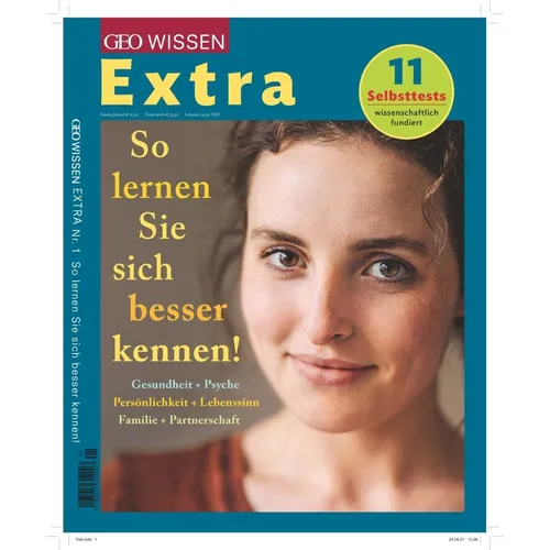 Gruner & Jahr GEO Wissen Extra 1/2021 - So lernen Sie sich besser kennen (Deutsch, Markus Wolff, Jens Schröder, 2022) (39020933)
