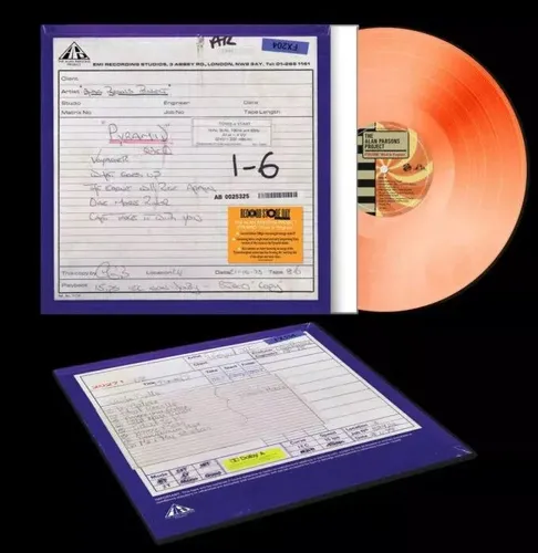 THE ALAN PARSONS PROJECT Pyramid Work in Progress - LP / Orange Vinyl - RSD 2024