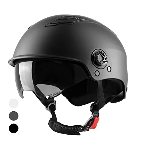 Westt Scooter Helm mit getöntem Sonnenvisier - Fahrradhelm mit integrierter Sonnenblende, leicht (550g) und komfortabel, ideal für E-Scooter und Skateboard, CE EN 1078 zertifiziert für maximale Sicherheit.