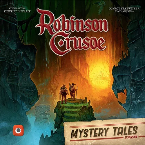 Pegasus POP00379 - Robinson Crusoe: Mystery Tales Expansion - Spielware mit 10 neuen Charakteren und einem spannenden Sanity-Mechanismus, um das Grundspiel Robinson Crusoe in packende Geschichten zu verwandeln!