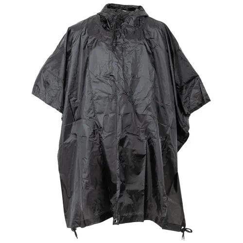 MFH US Poncho Ripstop - Beidseitig verwendbar - Funktionsjacke aus 100% Polyester mit verschweißten Nähten und Druckknöpfen, ideal als Zeltunterstand oder wetterfeste Abdeckung. Perfekt für Outdoor-Aktivitäten!