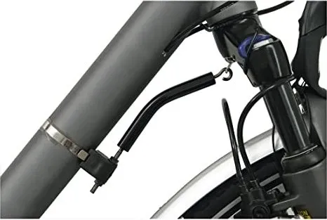 Hebie 696 Lenkungsdämpfer Fahrrad Set - Seiten- & Doppelständer, universell einsetzbar für optimalen Fahrkomfort und Stabilität bei verschiedenen Lenkergrößen