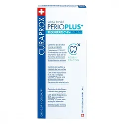 Curaprox perio Plus+ Regenerate Mundspülung 0,09% - 200 ml - Mundspülung mit 0,09% CHX für eine effektive Mundpflege. Ideal zur Unterstützung der täglichen Mundhygiene und für frischen Atem.