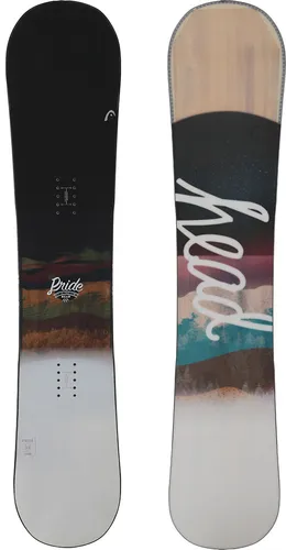 HEAD PRIDE 2.0 H Snowboard 2022 - 138 - Snowboard für Intermediate Fahrer mit Hybrid Camber für präzise Kontrolle und leichtgängiges Fahrgefühl. Ideal für All-Mountain-Spaß und schnelle Fortschritte auf der Piste.