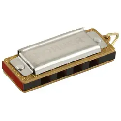 Hohner Little Lady - Miniatur Mundharmonika - Die Hohner Little Lady ist eine kompakte Mundharmonika mit vollem C-Dur-Tonumfang. Ideal für Musikliebhaber und als einzigartiges Sammlerstück. Erleben Sie den Klang der Geschichte!