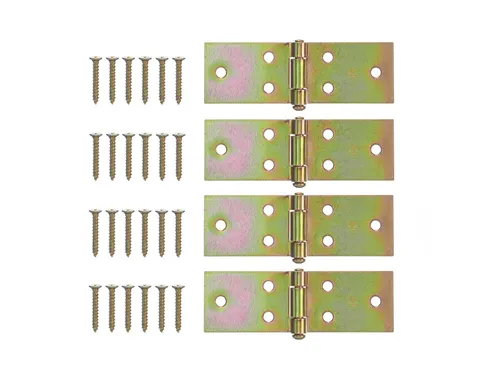 Parkside Scharniere Riegel Tür Fenster Tor Tisch Eisenwaren DIY Komplett Set